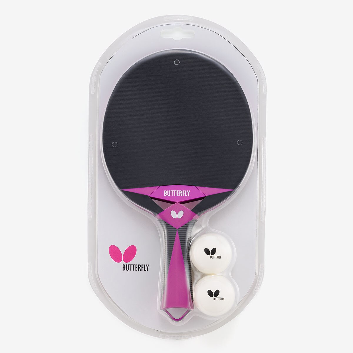 Butterfly Outdoor Racket - Black - Retail Packaging